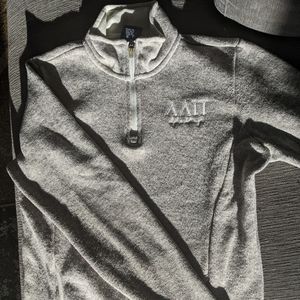 ADPi Charles River Oatmeal Quarter Zip M